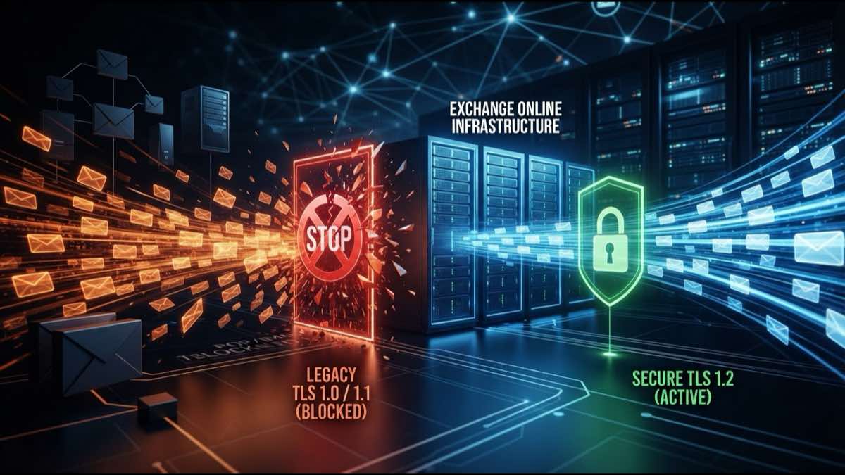 Exchange Online Now Blocks TLS 1.0 and 1.1